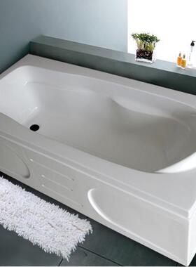 （厂家直销）高级压克力/亚克力浴缸-1.6双裙边浴缸YT12022