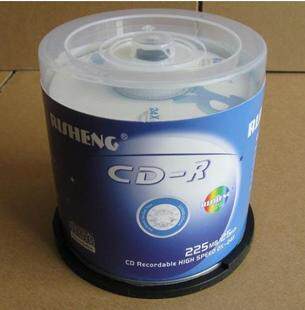 日胜RISHENG 刻录光盘CD-R 刻录盘8CM三寸小光盘