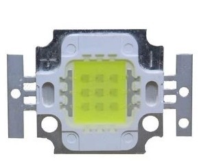 暖白光LED大功率灯珠 LED10W集成灯珠 10W灯珠 台湾正品 芯片