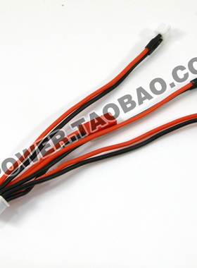 雷鹏一拖三充电线 能同时充3组E-flite Blade MCPX锂电池 特价