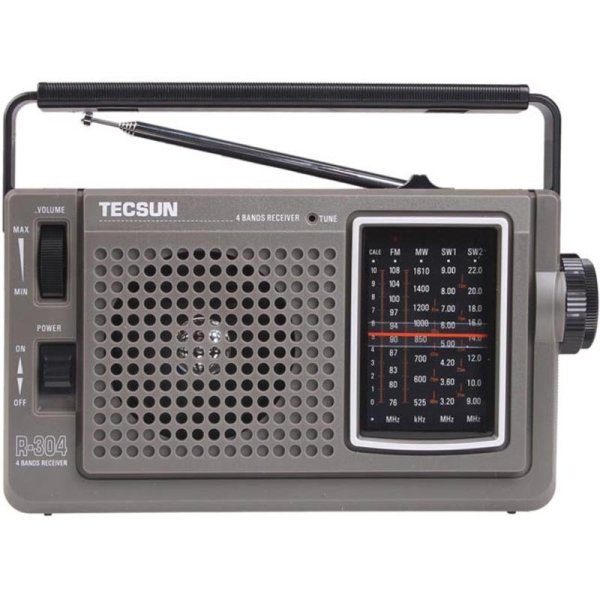 Tecsun/µÂÉú R-304 ¸ßÁéÃô¶Èµ÷Ƶ/Öв¨/¶Ì²¨ÊÕÒô»ú½»Ö±Á÷°ëµ¼Ìå