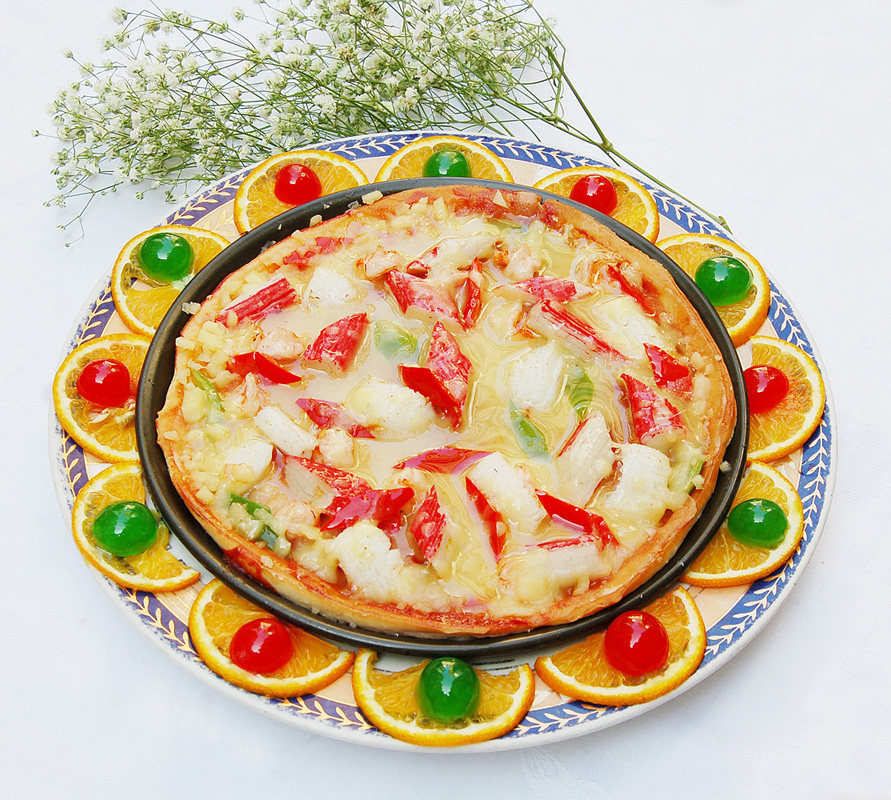 626海报印制海报展板素材244多伦多海鲜比萨 - 副本