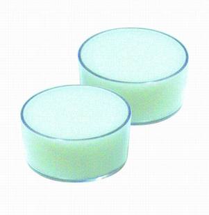 富强 FQ017 圆形湿手器 透明海绵缸 沾手器 财务专用海棉缸湿手器