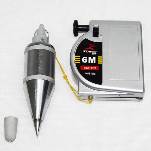 飞鹿 RT-C06 6米高磁性吊线锤线垂吊线陀磁性吊线坠 6mX400g