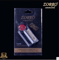 香港正品zorro佐罗煤油打火机耗材火机棉芯原装配件优质打火石