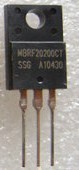 肖特基二极管B20200G MBRF20200CT MBR20200CT 20200 拆机塑丰