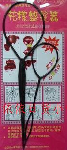 推荐便携式花样盘发器(2件套和使用说明) 梳头化妆用品
