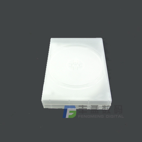 DVD光盘盒子cd盒子光碟盒子双片装空盒光盘包装盒透明cd壳10片装