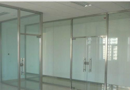 不锈钢玻璃隔断北京安装钢化玻璃门维修玻璃门无框感应门定做安装