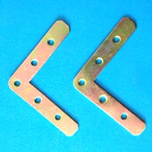 平面L型角铁椅子连接件五金固定角码 固定层板件包角拐角支架铁片