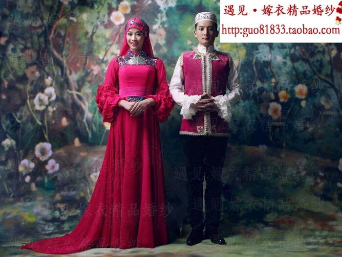Studio Theme Photography Muslim Hui Wedding dress Jubilation Wedding dress Flowers swaying direct deal 025in the Women's clothing/Boutique , Wedding/Cheongsam/Formal dress , Wedding  category - from Buy2taobao.com to provide professional Taobao agent buy service