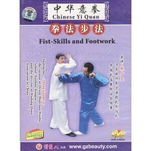 【原装◆正版】中华意拳-拳法步法 1DVD 中英字幕 讲解:张广玉