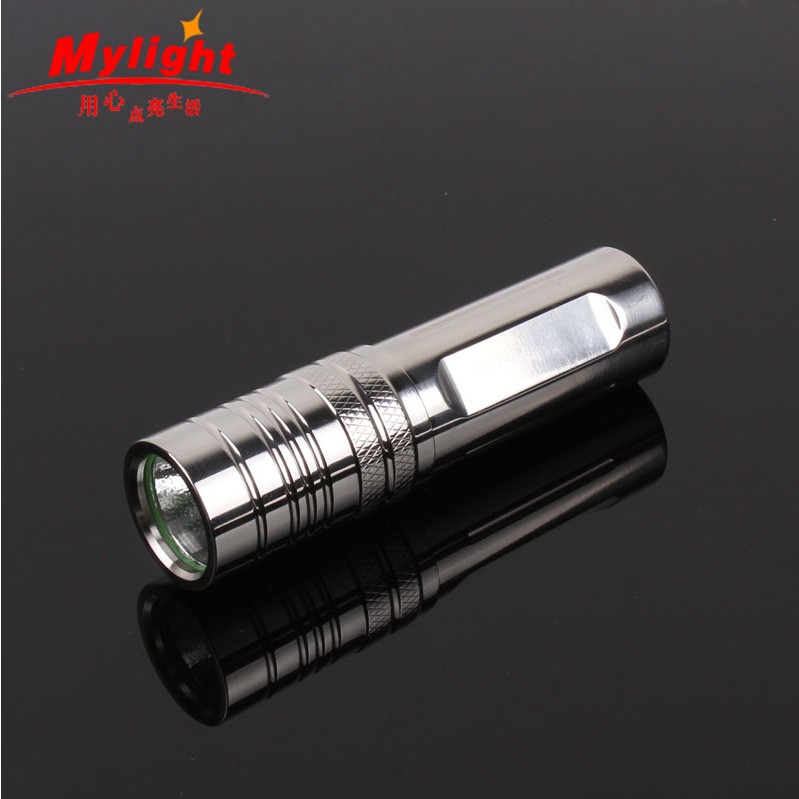 迷你远射led徒步16340手电筒包邮
