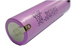 原装SAMSUNG三星足量锂电18650容量2600MAH平头电池 带焊脚可DIY