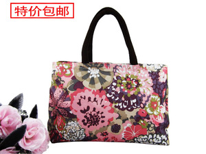 2014春夏款街头流行休闲包包尼龙花布包包妈咪手提女包
