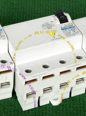 三菱MITSUBISHI BV-D 4P 25A 40A 三相漏电保护器 原装拆机