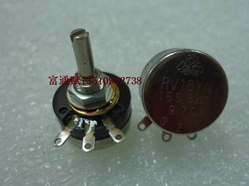 日本原装TOCOS电位器RV16YN-15S-B201 B200欧15MM轴长