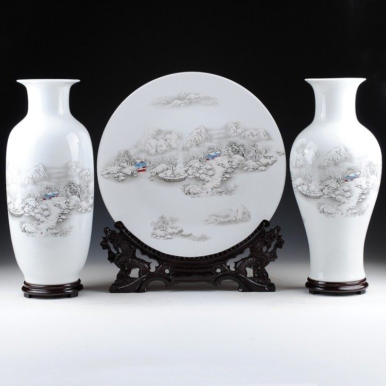景德镇现代时尚家居客厅工艺品