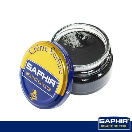 法国进口Saphir Creme Surfine莎菲雅彩皮护理霜彩色鞋油