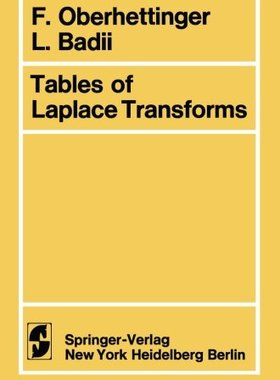 【预订】Tables of Laplace Transforms