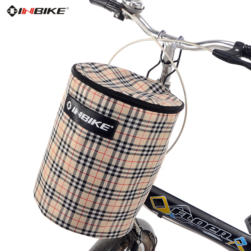 Panier pour vélo INBIKE en toile - Ref 2265478 Image 1