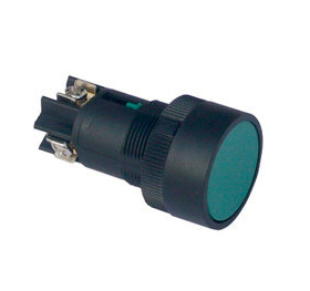 XB2-EA131经济型按钮开关 平钮开关 自复位22mm 绿色