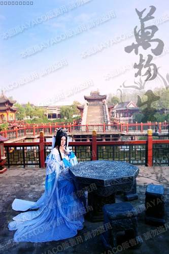【定做】《剑侠情缘网络版叁》NPC高绛婷COS套装