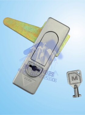 海坦正品电柜锁 机柜电表箱平面锁 通用机柜电箱推动锁MS732方角