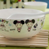 7英寸冷面碗 大面碗 韩国 年少时 唐山骨瓷 套装 冷面碗 汤碗