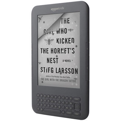 亚马逊Amazon Kindle 3 超细粒磨砂 保护膜 亚光 K3 抗反光 抗刮
