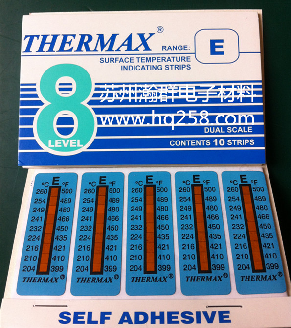 英国THERMAX热敏试纸测温纸