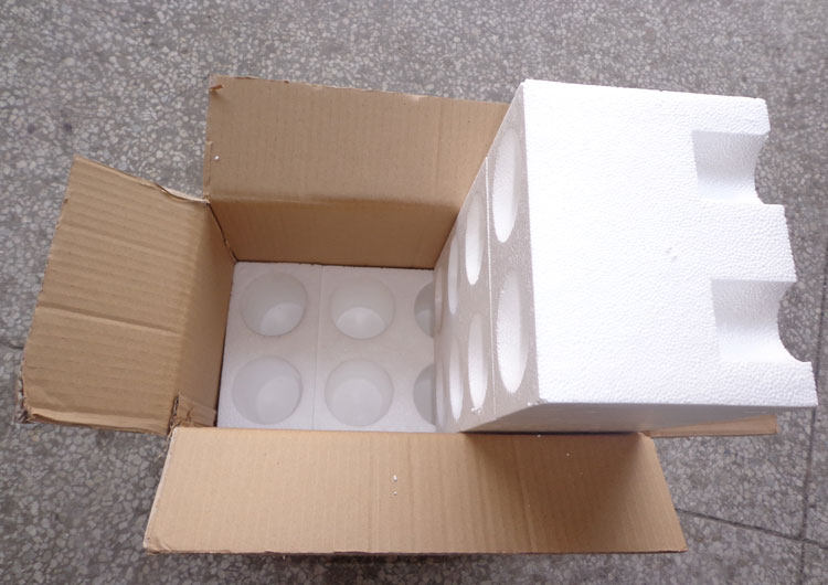 8支波尔多葡萄酒泡沫|进口红酒标准瓶|实心红酒泡沫含五层纸箱子