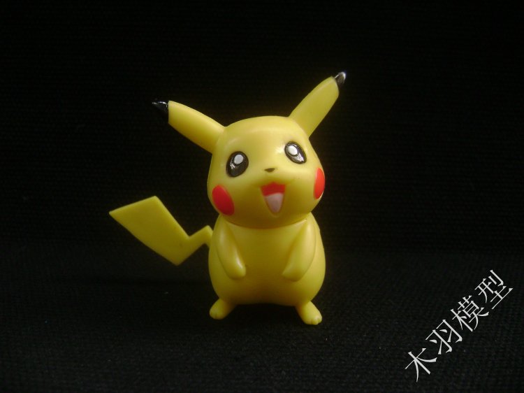 神奇宝贝宠物小精灵口袋妖怪皮卡丘比卡丘可动模型公仔