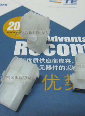 TE Connectivity 矩形连接器 2路 6.35mm 外壳 插座 1-480699-0