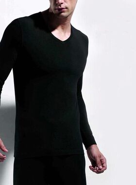 定制男士紧身纯棉保暖内衣套装