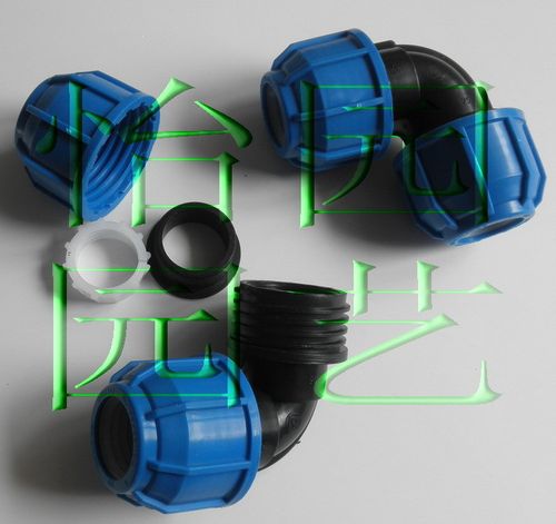 怡园25PE管弯头 供水管连接配件 温室大棚滴灌微喷管件 直角接头