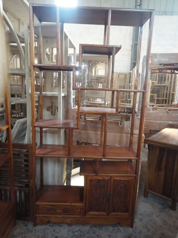 特价促销/博古架/仿古家具/古董架/多宝阁/二门一斗寿字博古架