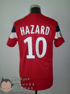 11-12 里尔 主场球衣 10号 阿扎尔 欧冠版 球员版