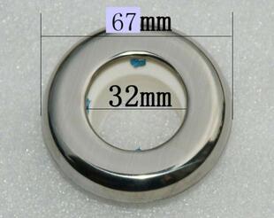 面盆下水器/下水管不锈钢装饰盖/密封盖 遮丑盖 32mm管装饰盖