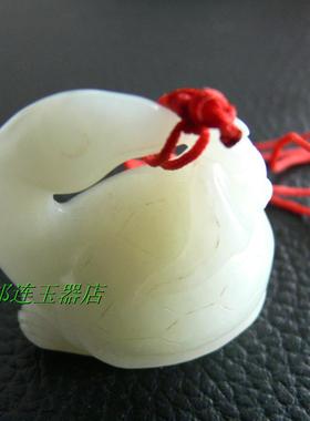 如意把件和田玉籽料