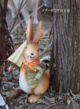 进口美式乡村风雨伞站姿家居装饰