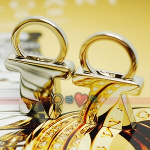 ★金属镜面男孩女孩holi情侣钥匙扣（可刻字）★礼品匙扣生日礼物