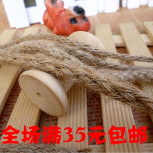 DIY用手工辅料|照片墙用|绳子|天然原色麻绳/黄麻