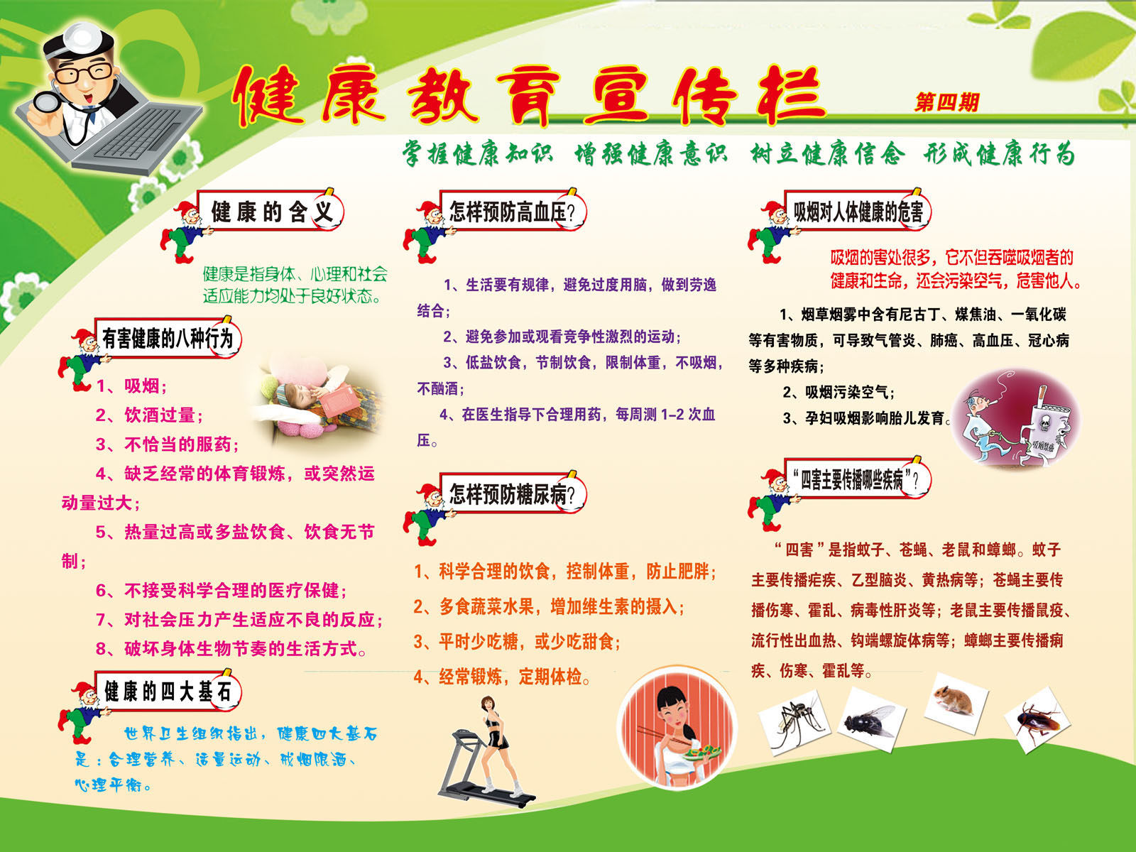 589海报印制海报展板素材139健康教育宣传栏(1)