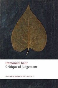 现货 判断力批判 Critique of Judgement [9780199552467]