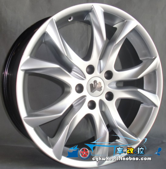 适用于18寸奥迪A4LA5 A6 途观 CC途安速腾明锐迈腾R36改装车轮毂