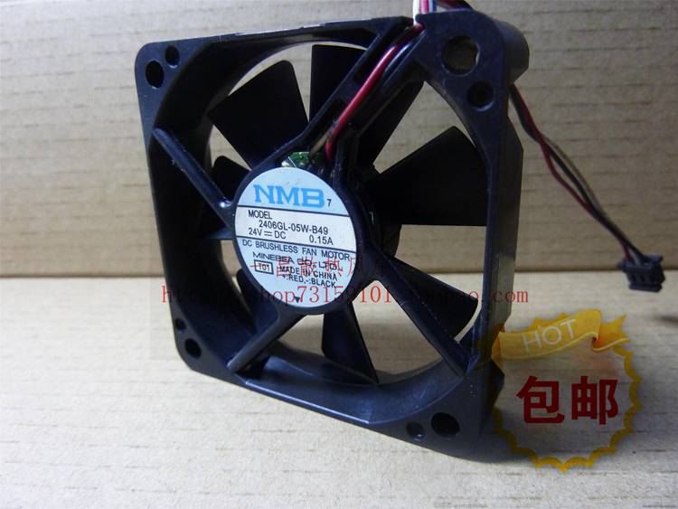 2406GL-05W-B49 24V 0.15A 60*60*15MM NMB风扇