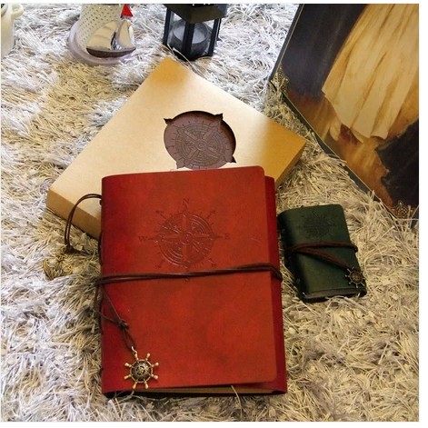 包邮【时间都去哪儿了】复古绑绳相册DIY手工自粘相簿 照片收纳册