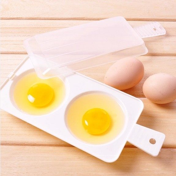 微波炉蒸蛋器 微波炉专用塑料煮蛋器 厨房煎蛋盒器皿 蒸蛋盒蒸笼