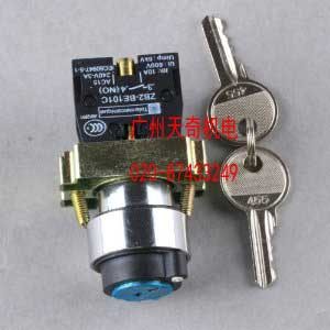 正品全新Schneider施耐德带钥匙转换开关 XB2-BG33C XB2BG33C